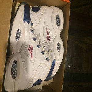 Reebok Question Mid "Blue Toe" Allen Iverson